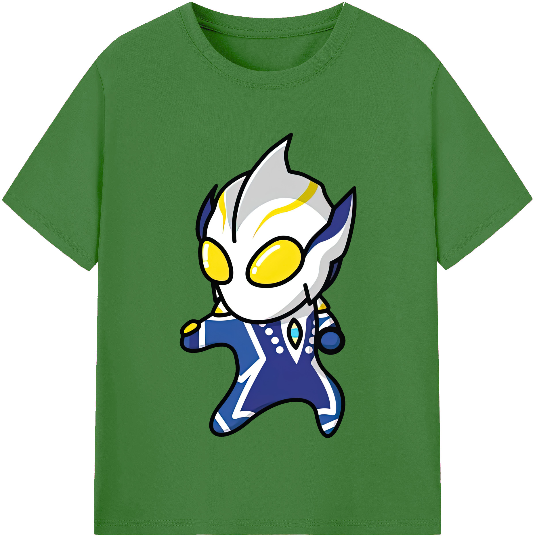 （画像用） ウルトラマン Ultraman レディースカジュアルプリントTシャツ（綿100％）